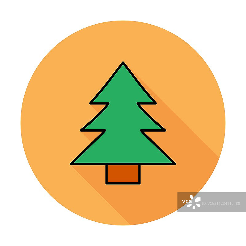 针叶树图片素材