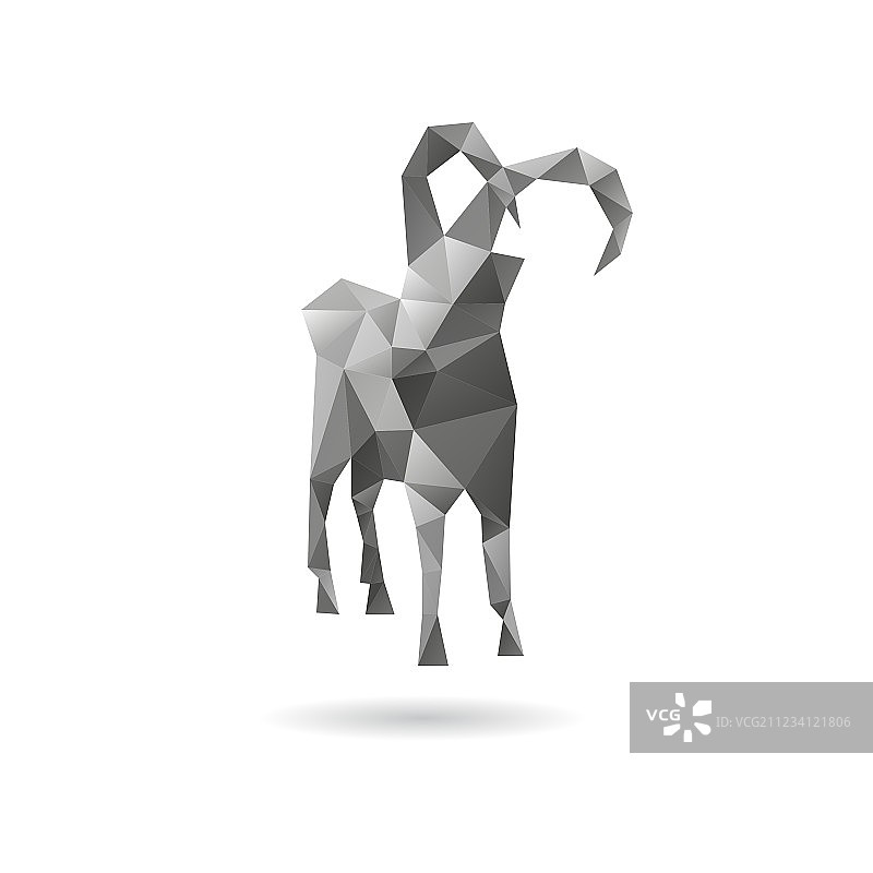 抽象山羊图片素材
