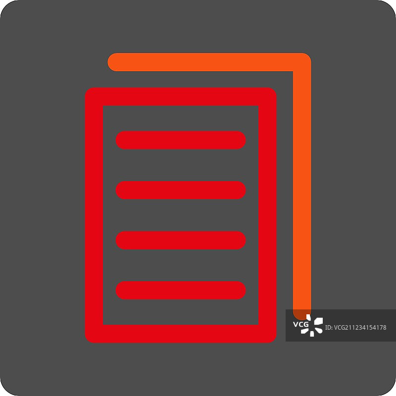 复制文档圆角方形按钮图片素材