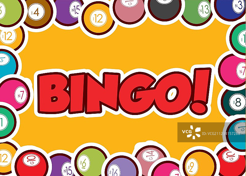 宾果游戏设计图片素材