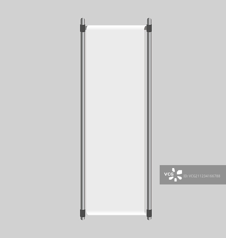 空白易拉宝展示图片素材