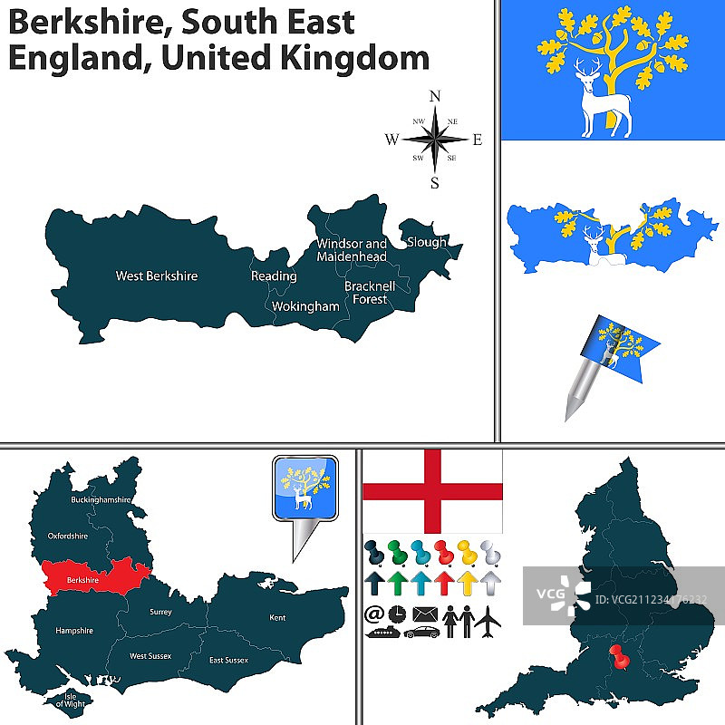 英格兰东南部伯克郡图片素材
