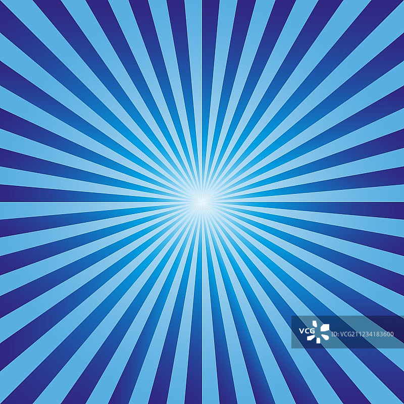 怀旧抽象背景蓝色光线爆炸效果图片素材