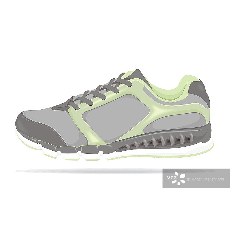 跑步鞋细节图片素材