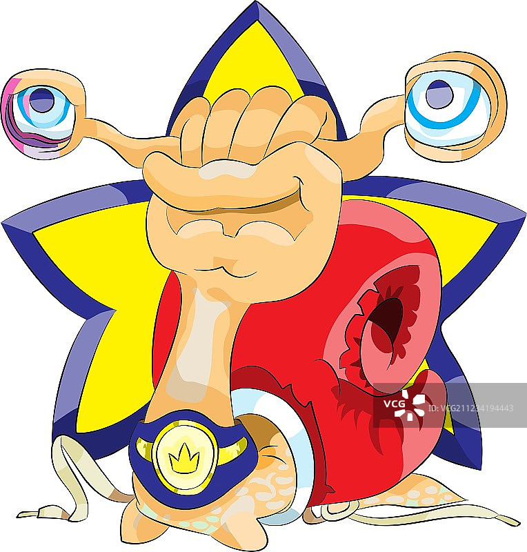 蜗牛拳击手图片素材