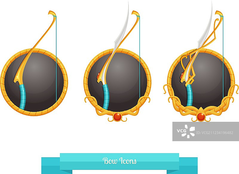 弓箭图标图片素材