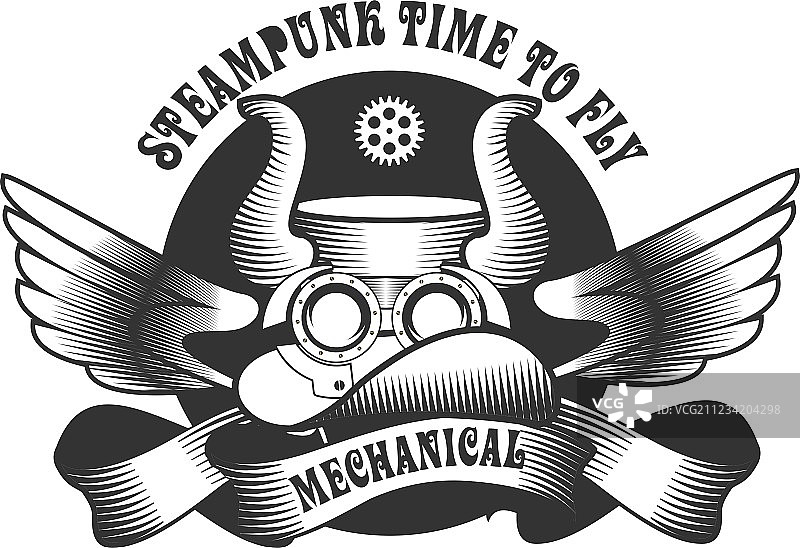 蒸汽朋克机械装置图片素材