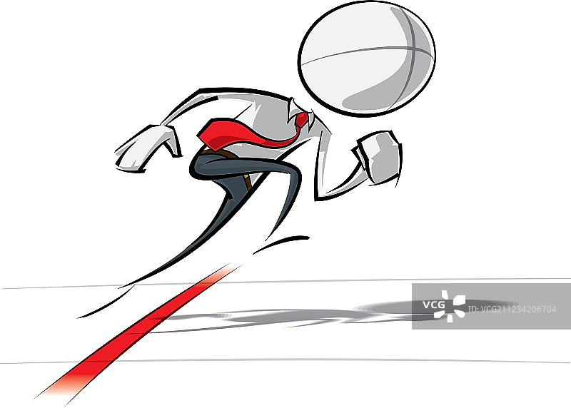 项目进行中的简约商务人士图片素材