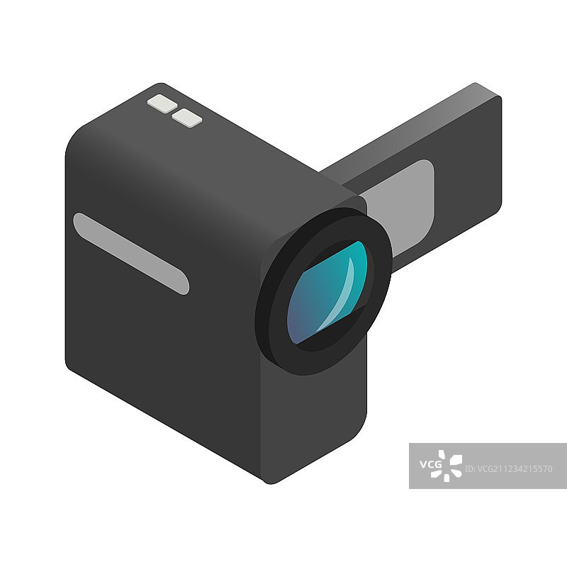 摄像机2.5D图标图片素材