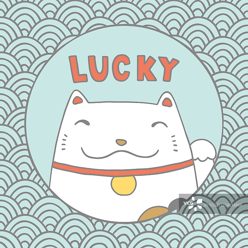 招财猫图片素材