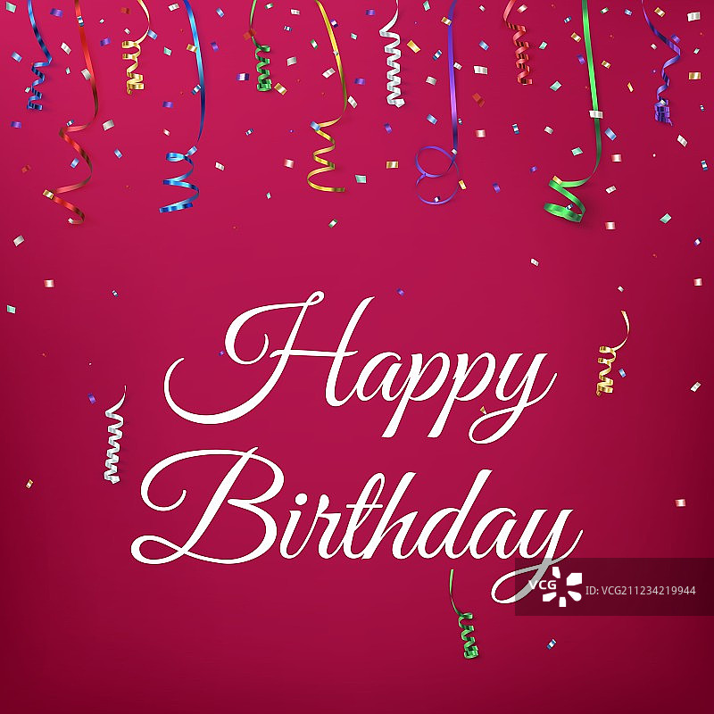 生日庆祝背景图片素材
