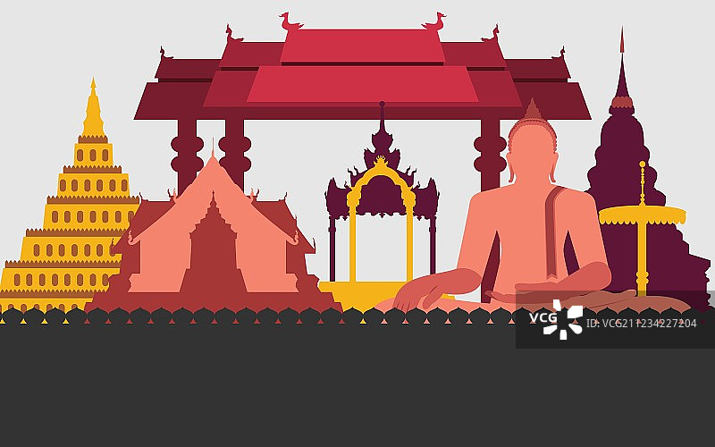 古代泰国预览图片素材