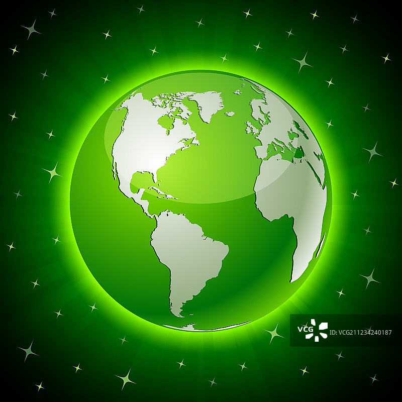 绿色地球——美洲图片素材