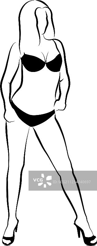 比基尼图片素材