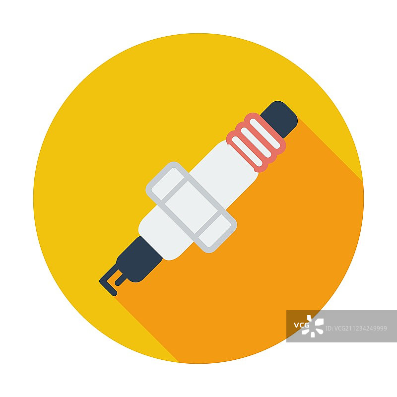 火花塞单个图标图片素材