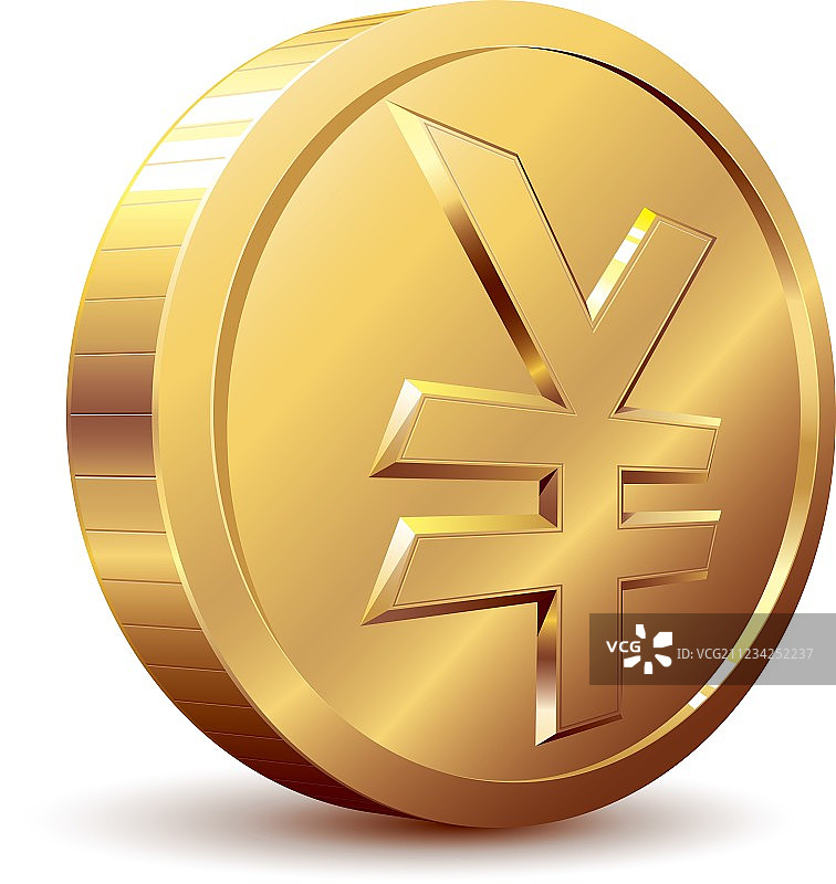 日元硬币图片素材