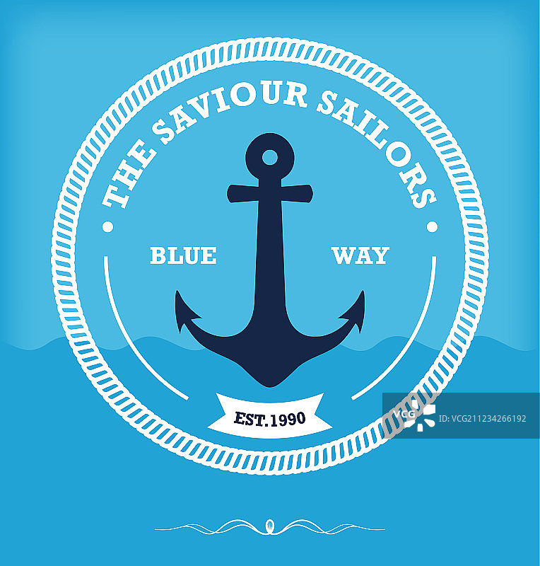 复古风格航海锚图片素材