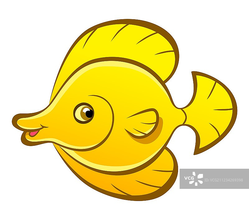 卡通鱼类图片素材