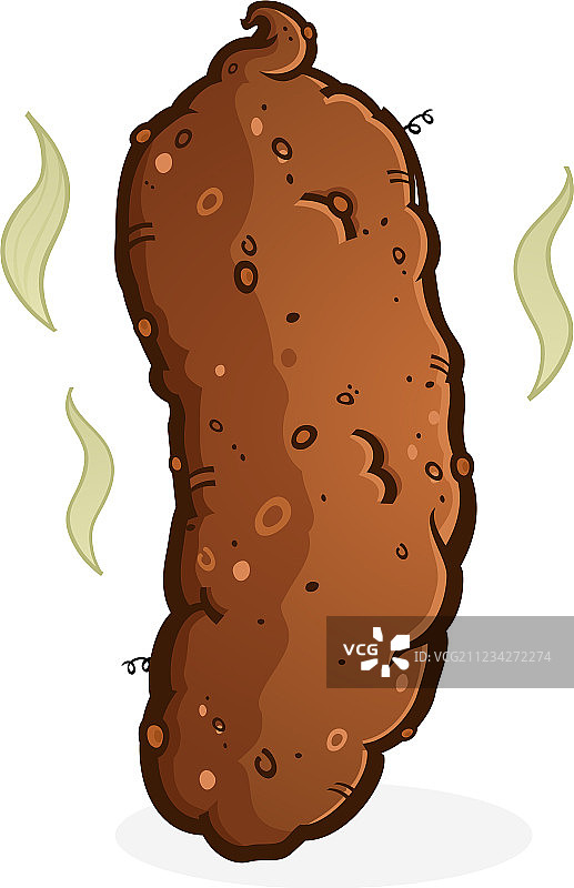 卡通粪便图片素材