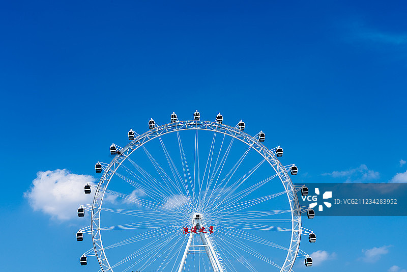 摩天轮特写图片素材