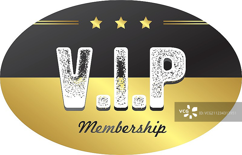 VIP会员徽章图片素材