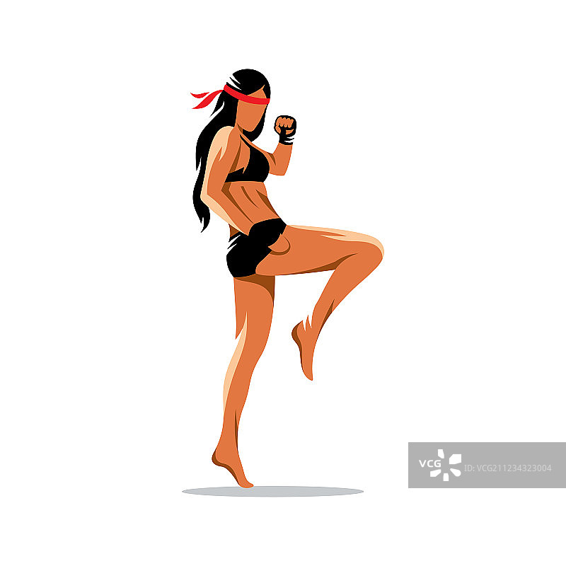 泰拳标志图片素材