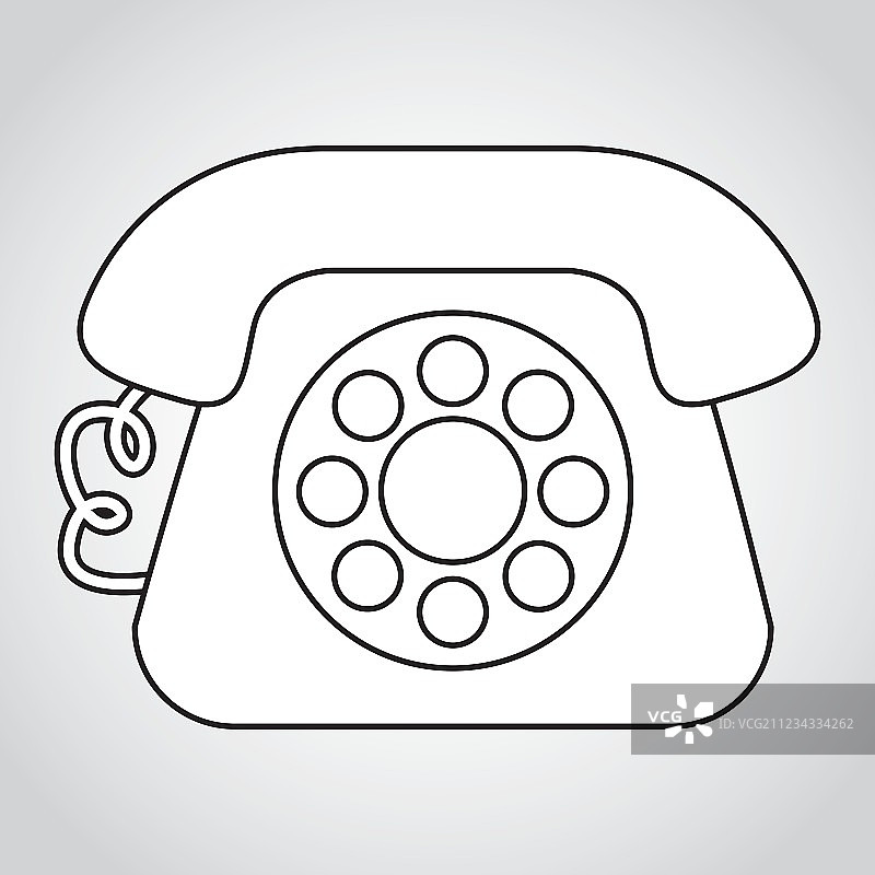 老式电话图片素材