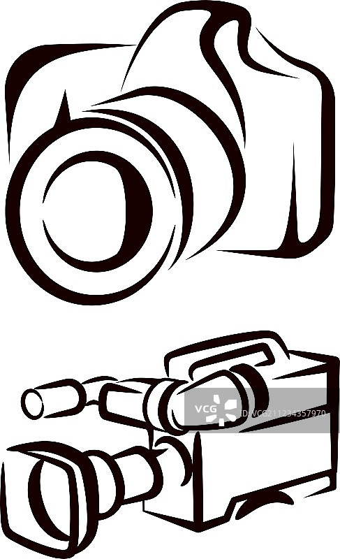 相机图标合集图片素材