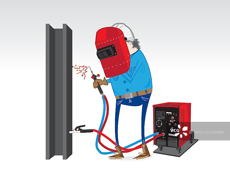 焊机在工作图片素材
