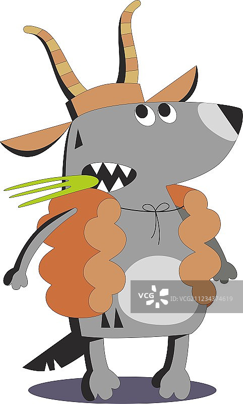 披着羊皮的狼02图片素材