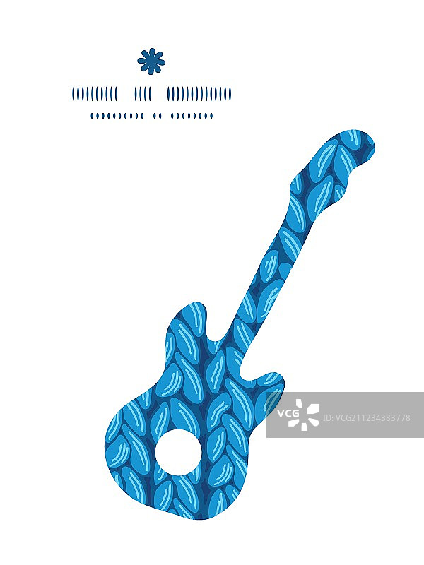 针织毛衣面料水平纹理吉他图片素材