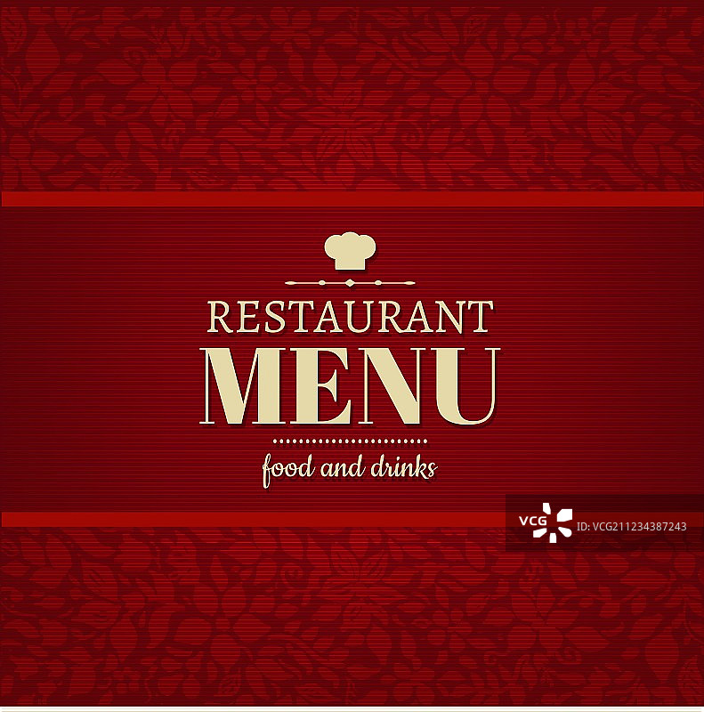 餐厅菜单卡图片素材