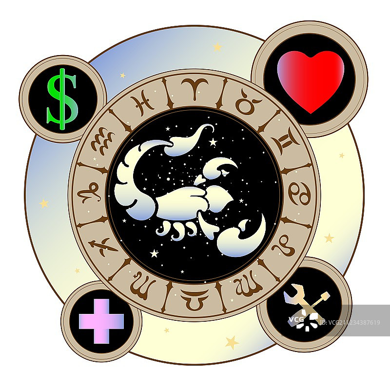 十二生肖图标医疗工作图片素材