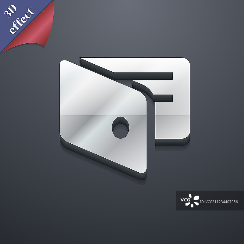 电子钱包名片夹图片素材