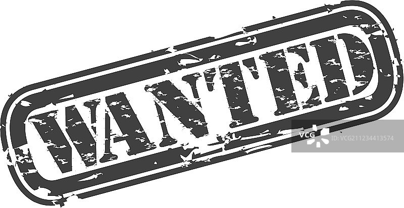 通缉印章图片素材