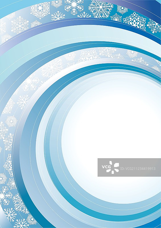 带有白色的蓝色抽象圣诞节背景图片素材