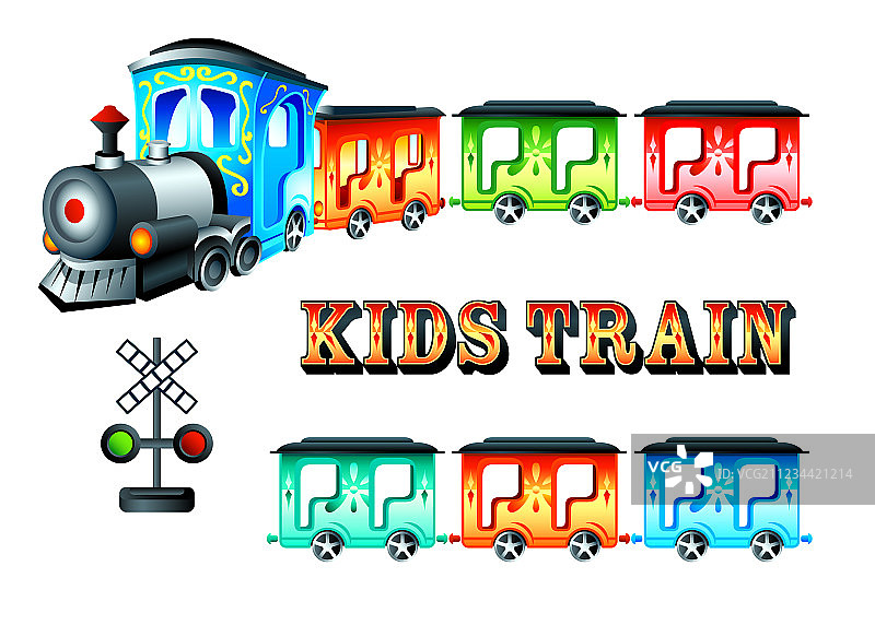儿童火车图片素材