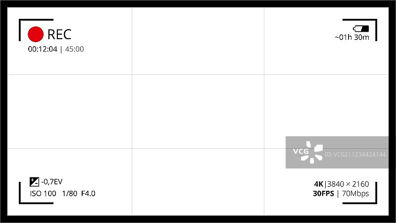 相机取景器屏幕图片素材
