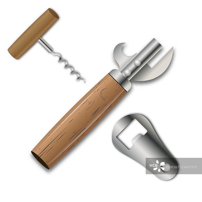 开瓶器合集图片素材