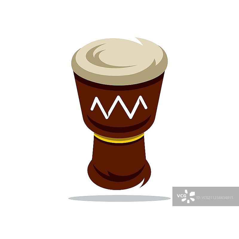 非洲鼓卡通图片素材