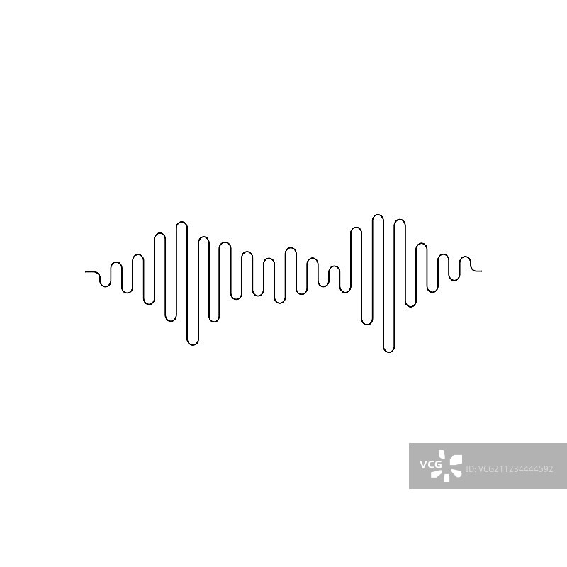 声音或音频波图片素材