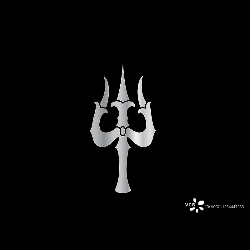 湿婆神的三叉戟-印度教图片素材