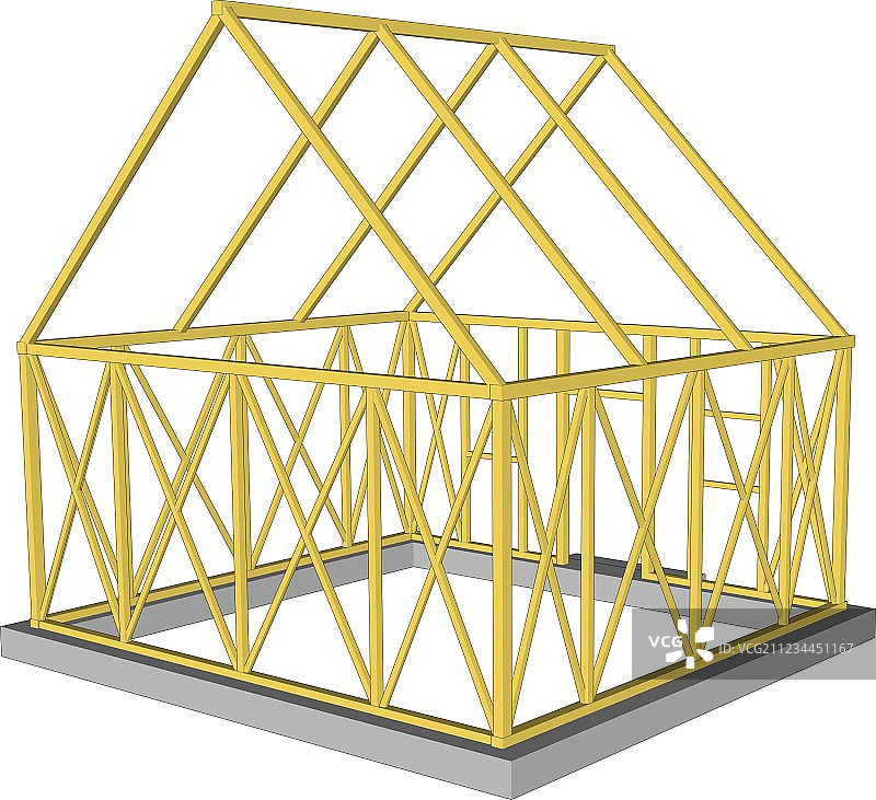 房屋建造结构图片素材