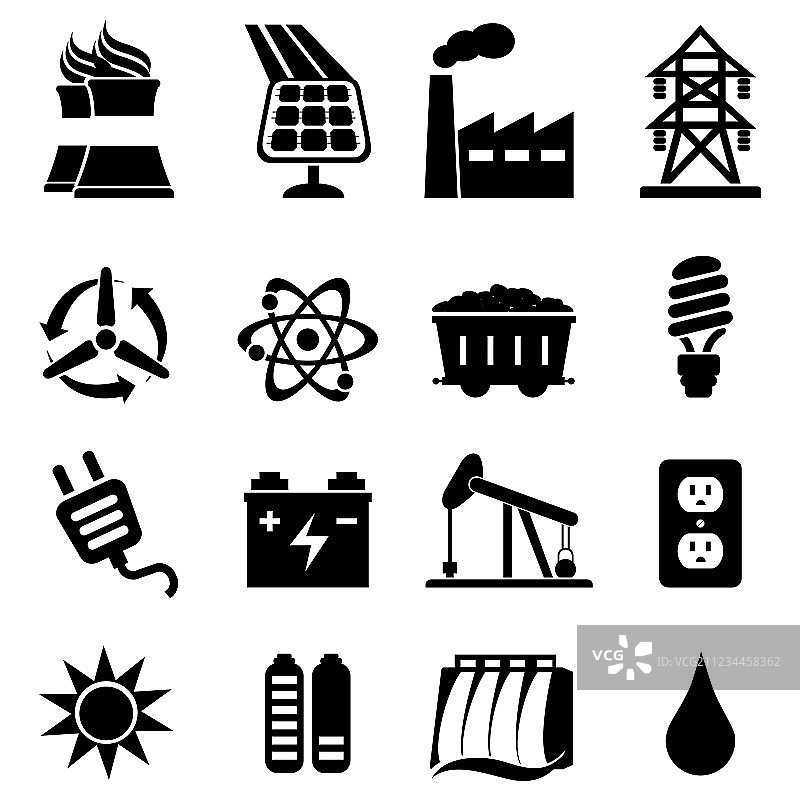 能源图标图片素材