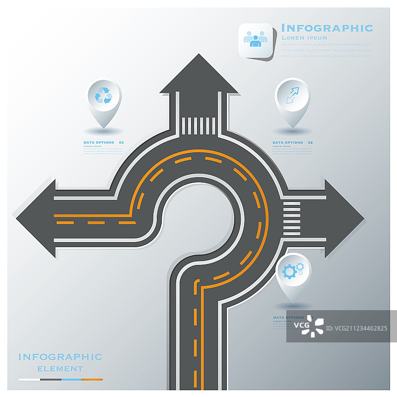道路交通标志商业信息图图片素材