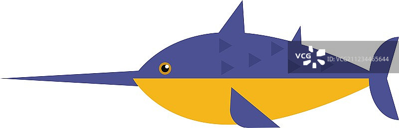 锯鳐海洋扁平生物图片素材