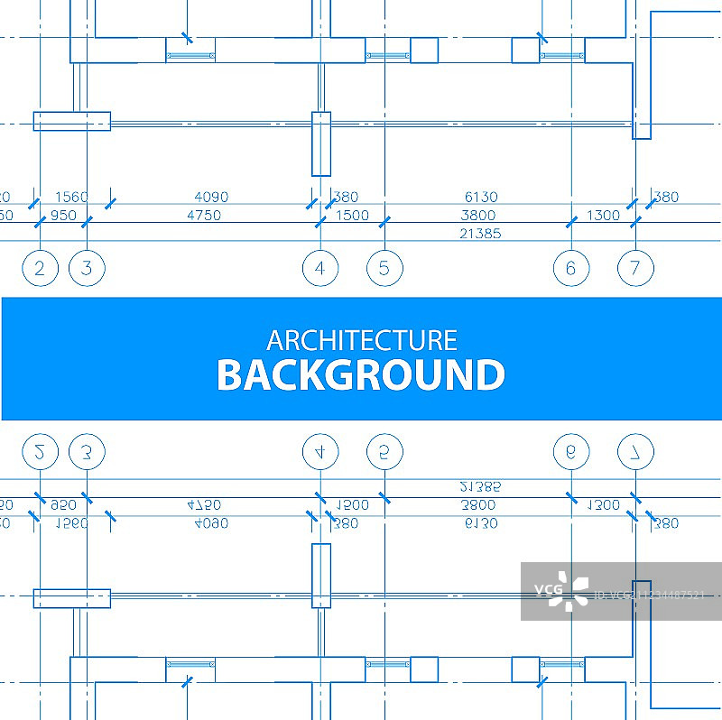 建筑设计蓝图背景图片素材