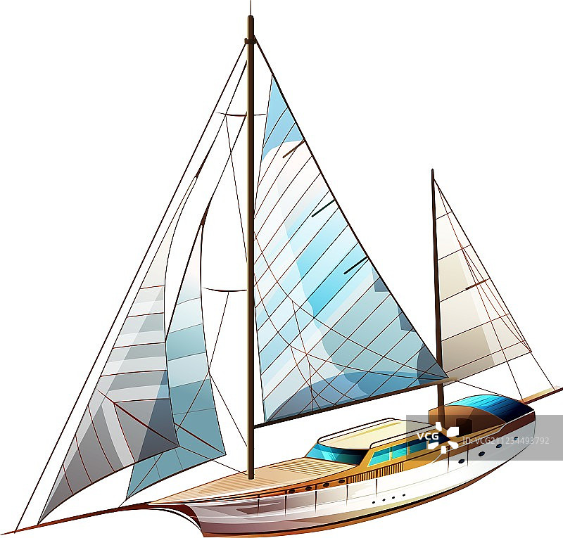 帆船游艇图片素材