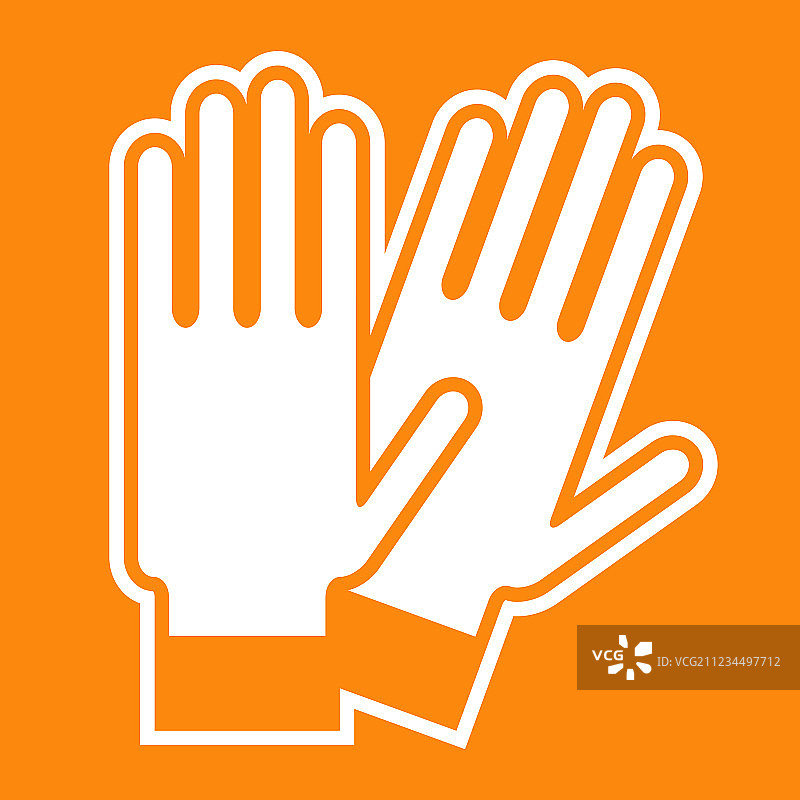 手套标志图片素材