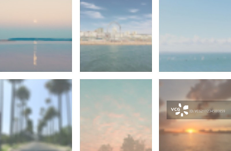 复古模糊背景合集（共6款）图片素材